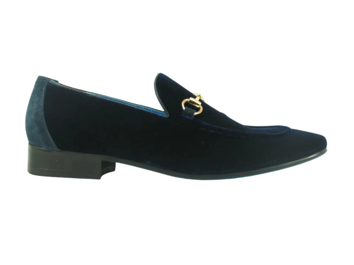 Velvet Buckle Loafer Luxe Everyday Classic Timeless Velvet Shoes by Carrucci Shoes – Don't Panic Shoes