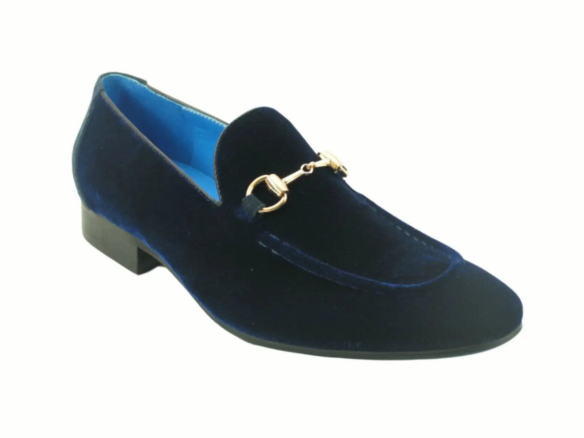 Velvet Buckle Loafer Luxe Everyday Classic Timeless Velvet Shoes by Carrucci Shoes – Don't Panic Shoes