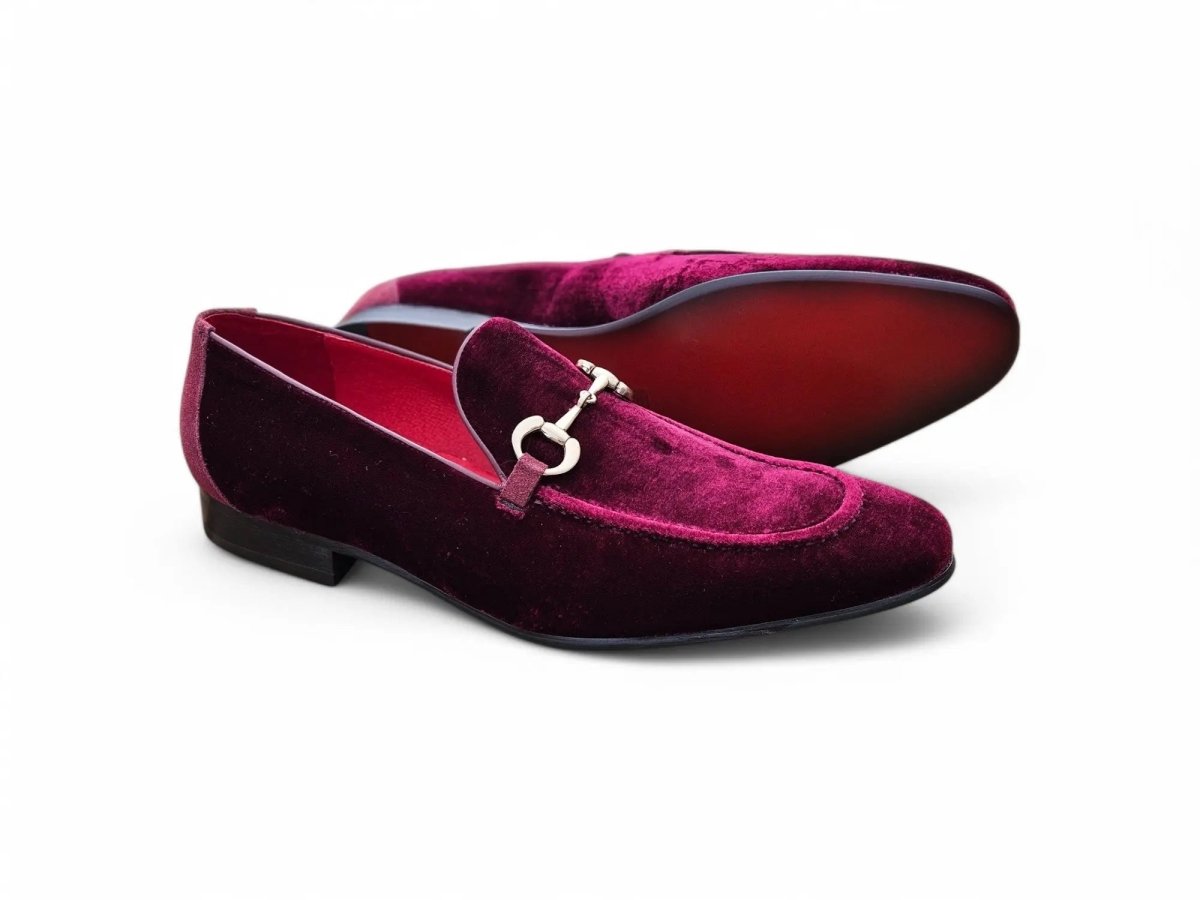 Velvet Buckle Loafer Luxe Everyday Classic Timeless Velvet Shoes by Carrucci Shoes – Don't Panic Shoes