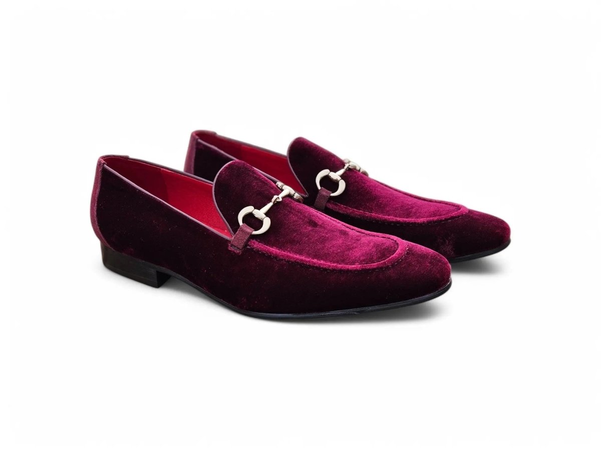 Velvet Buckle Loafer Luxe Everyday Classic Timeless Velvet Shoes by Carrucci Shoes – Don't Panic Shoes