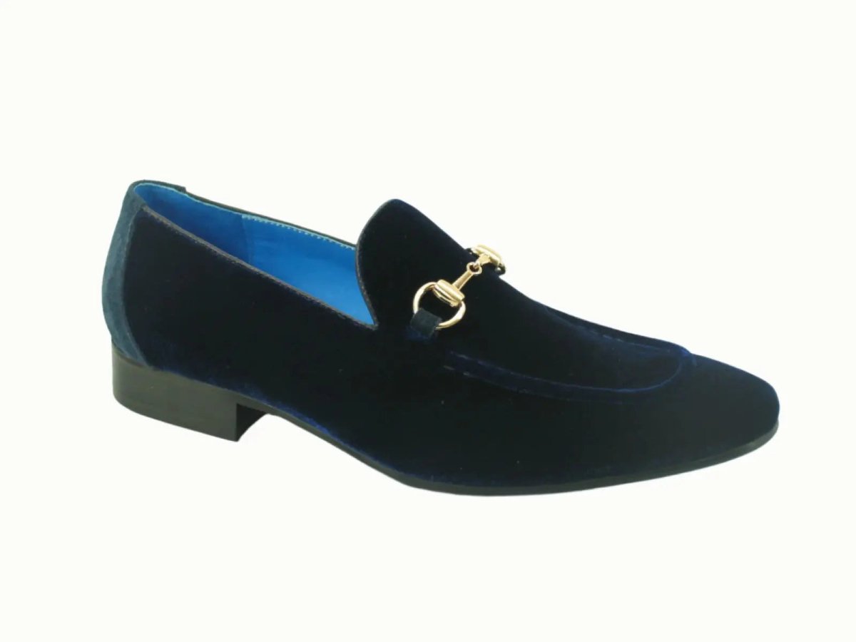 Velvet Buckle Loafer Luxe Everyday Classic Timeless Velvet Shoes by Carrucci Shoes – Don't Panic Shoes