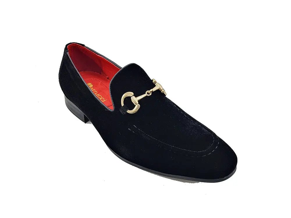 Velvet Buckle Loafer Luxe Everyday Classic Timeless Velvet Shoes by Carrucci Shoes – Don't Panic Shoes