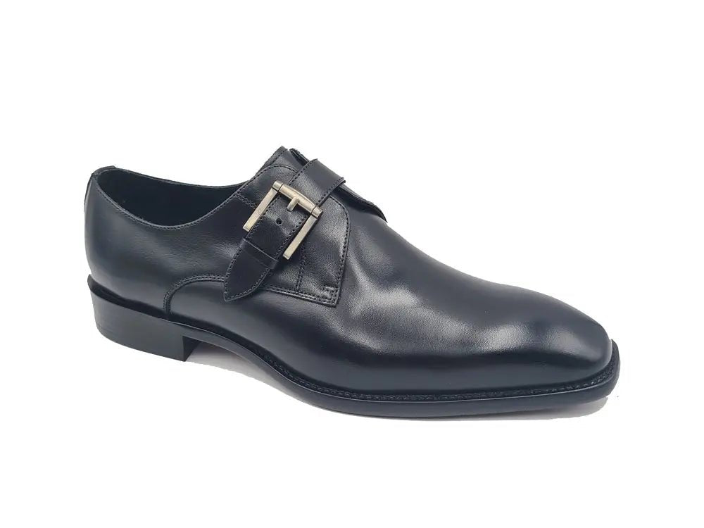 Versatile Fashion Single Monk Strap Loafer Calf Leather Ks509 - 12 Shoes by Carrucci Shoes – Don't Panic Shoes