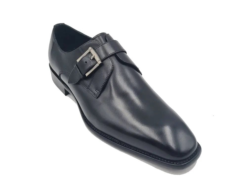 Versatile Fashion Single Monk Strap Loafer Calf Leather Ks509 - 12 Shoes by Carrucci Shoes – Don't Panic Shoes