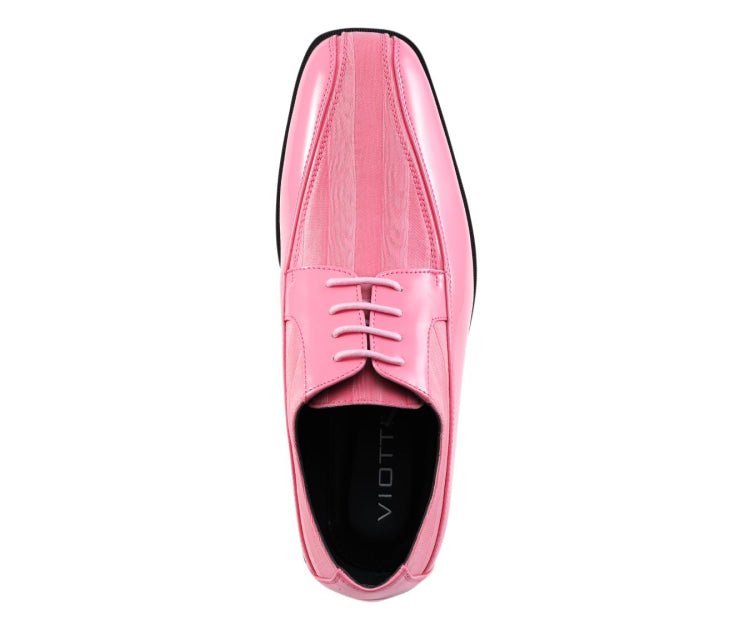 Viotti Patent Leather Derby Shoes 179 Pink Oxfords by Viotti – Don't Panic Shoes