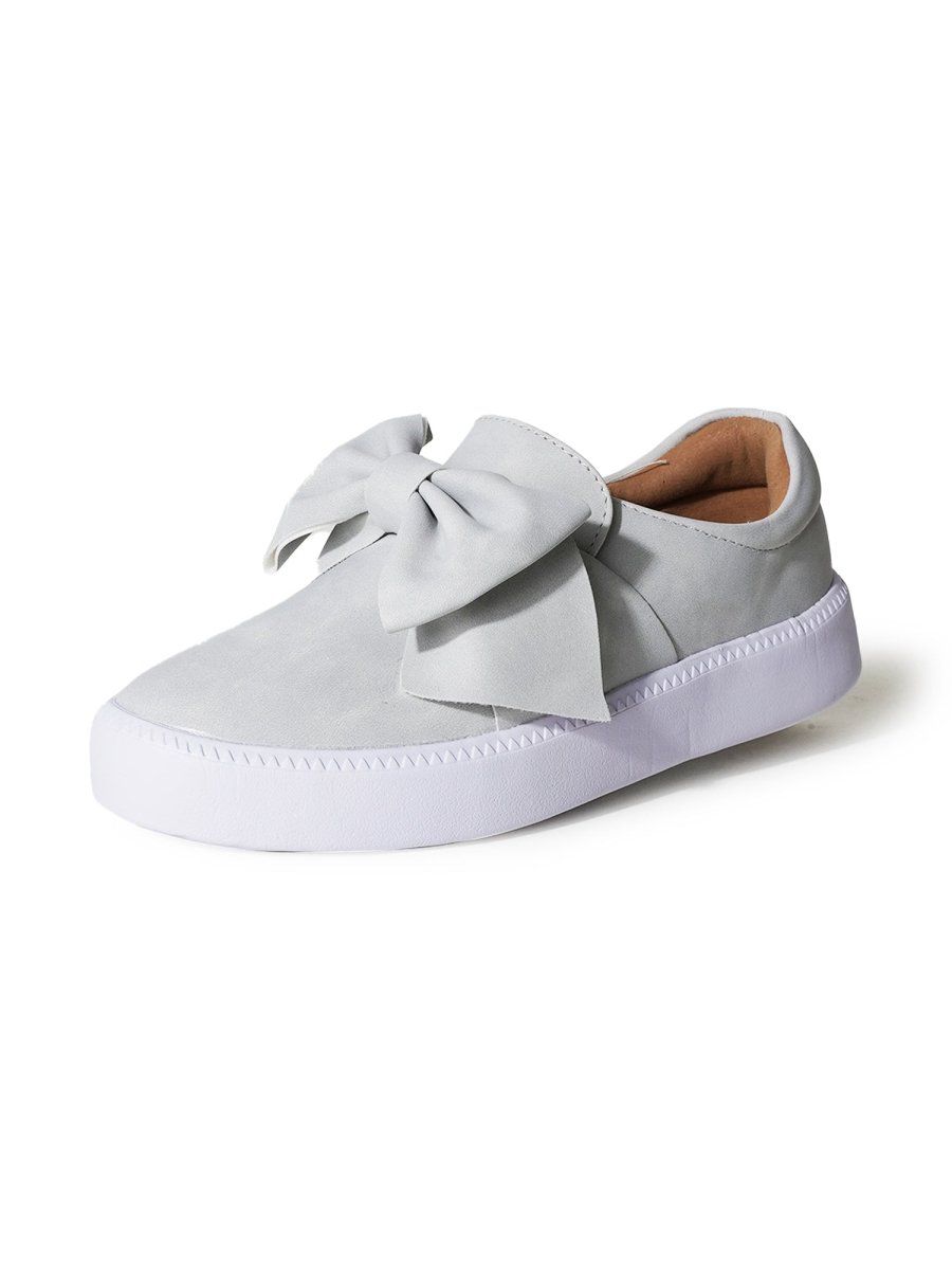Wally | Light Grey Sneakers by J.Adams – Don't Panic Shoes