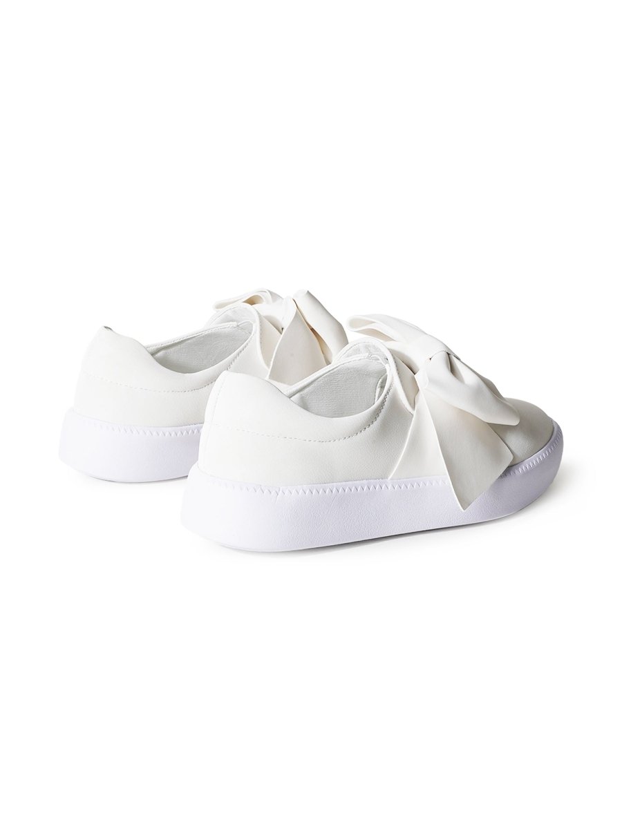 Wally | White Sneakers by J.Adams – Don't Panic Shoes