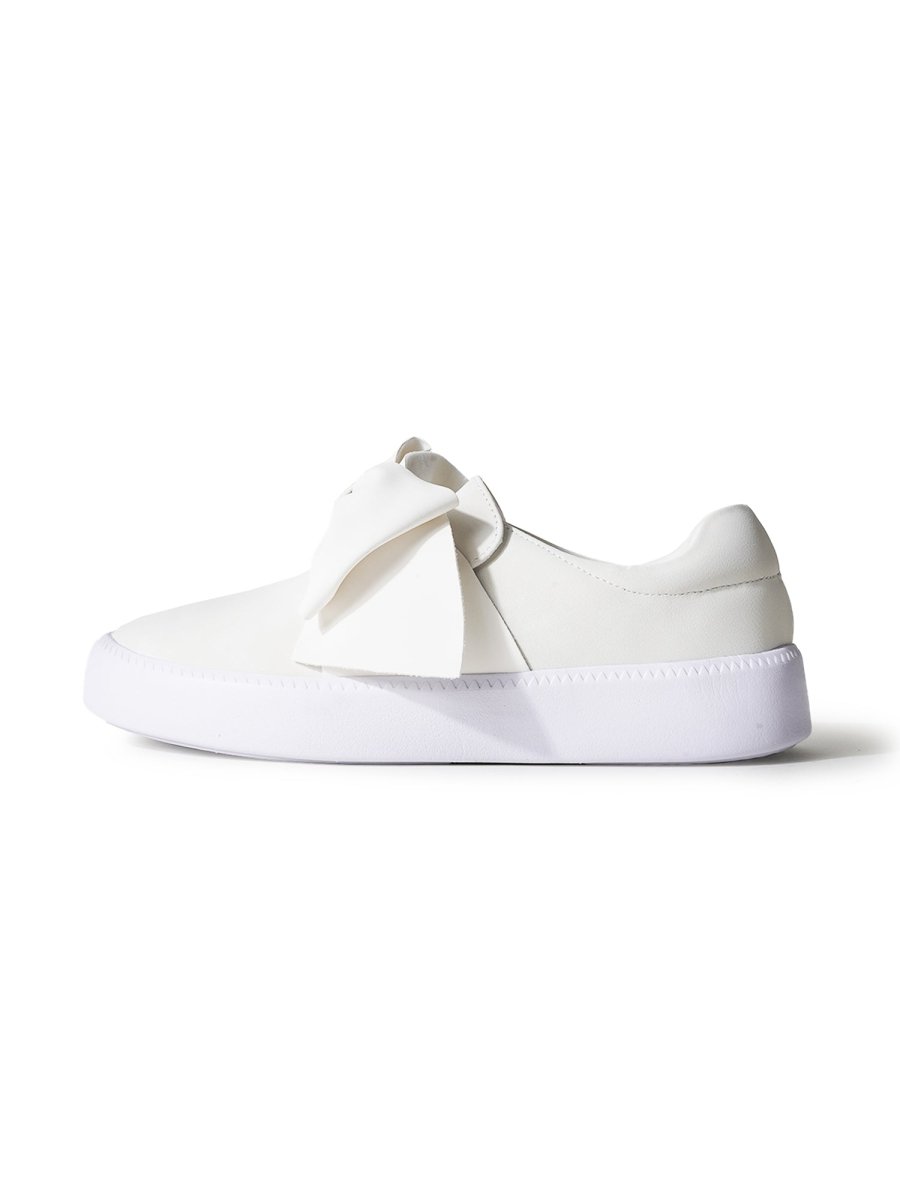 Wally | White Sneakers by J.Adams – Don't Panic Shoes