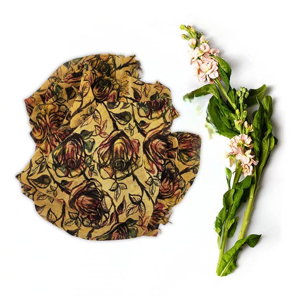 Warhol Inspired Mustard Yellow Bamboo Fiber Art Print 71 Bamboo Scarves by Mar Soreli – Don't Panic Shoes