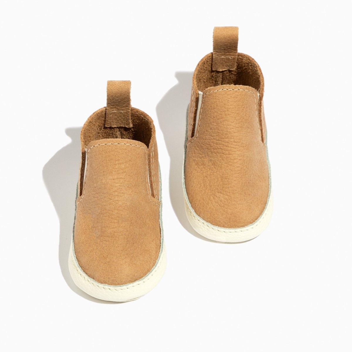 Weathered Brown Slip On Baby Shoe Slip On by Freshly Picked – Don't Panic Shoes