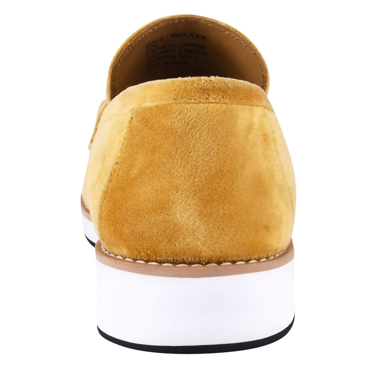 Welkar And Rachal Father Son Yellow Combination Shoes Loafers by Libertyzeno – Don't Panic Shoes