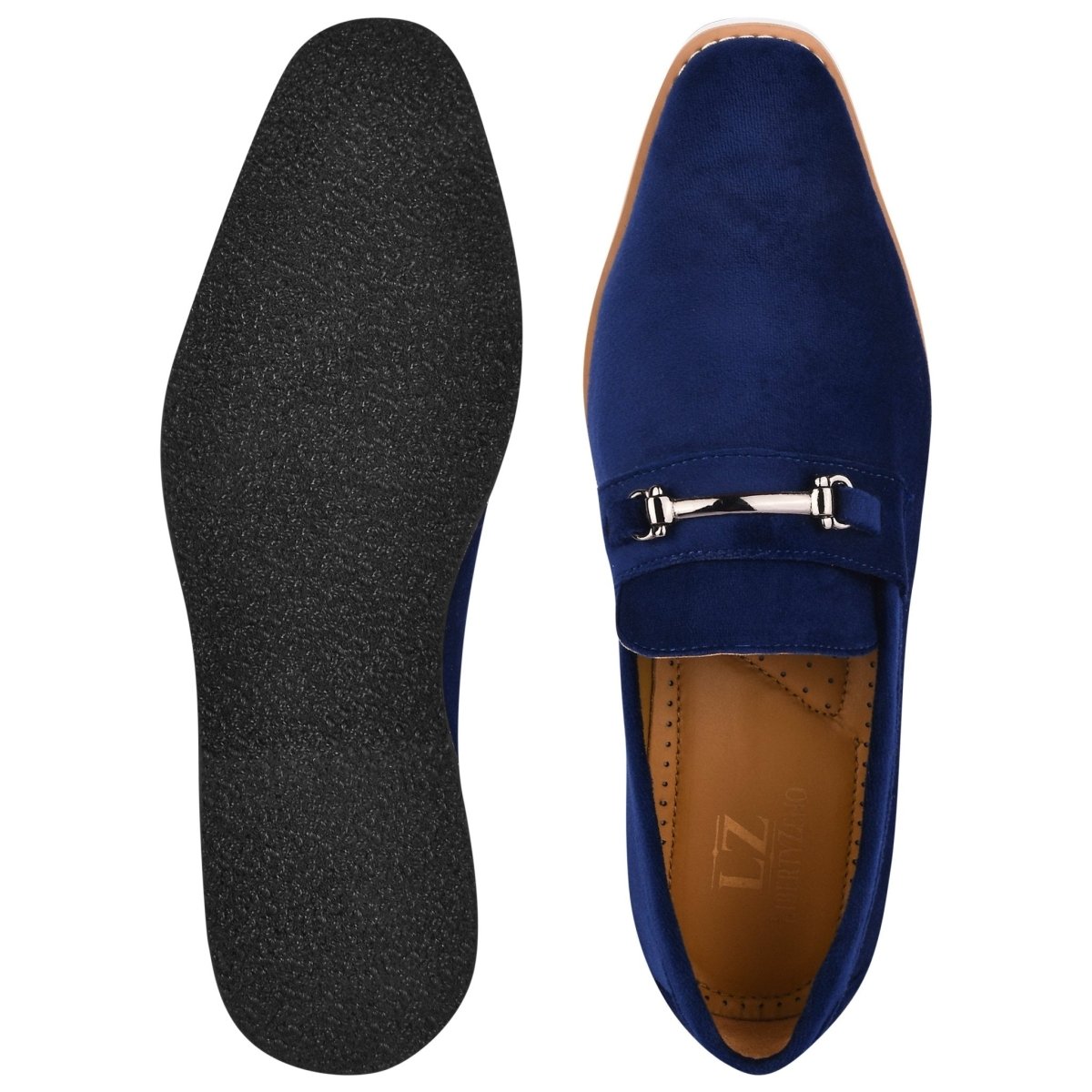 Welkar Men Velvet Causal Buckle Slip - On Loafers Shoes Shoes by Libertyzeno – Don't Panic Shoes