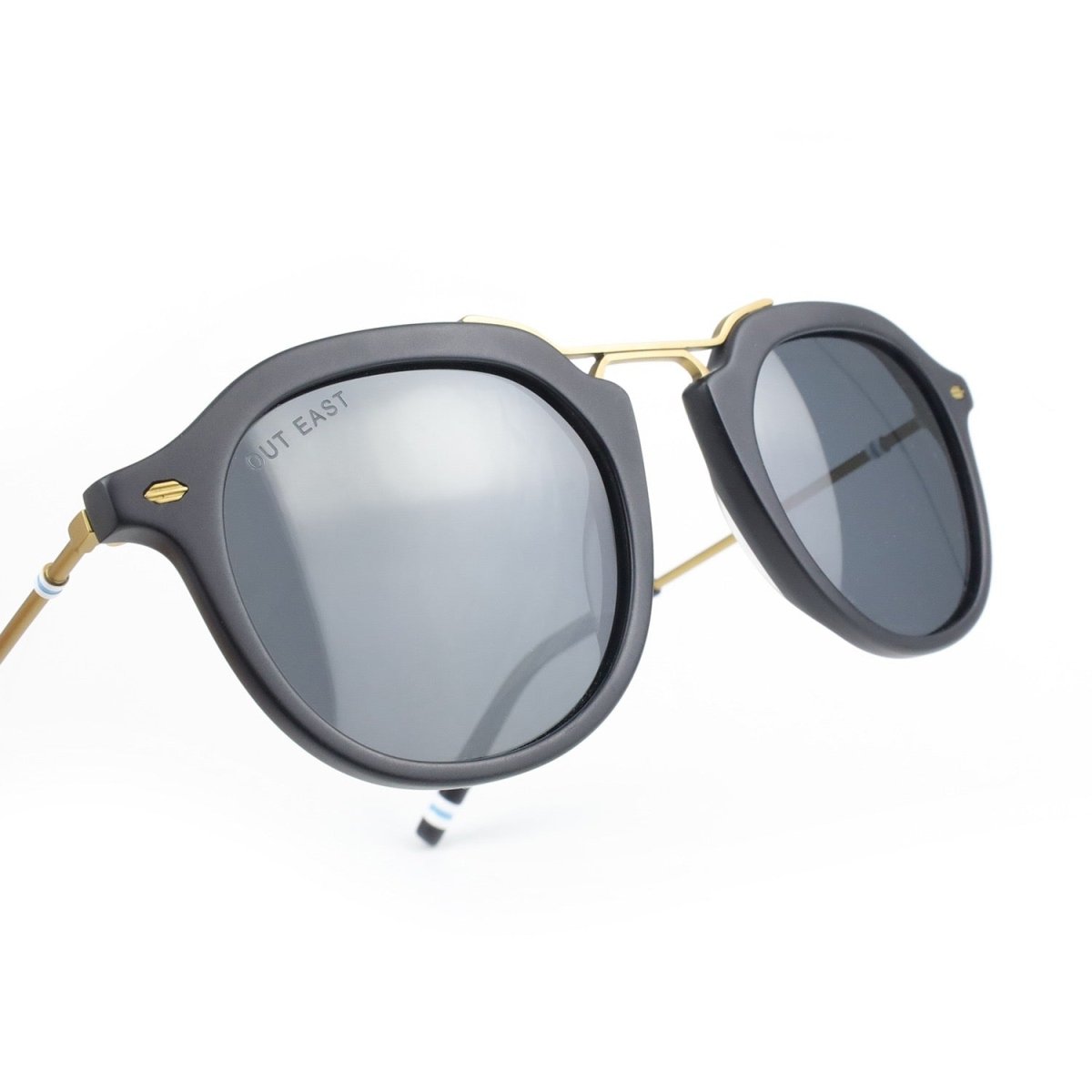 Westbury Sunglasses Matte Black Italian Acetate Polarized Sunglasses by Out East Eyewear – Don't Panic Shoes