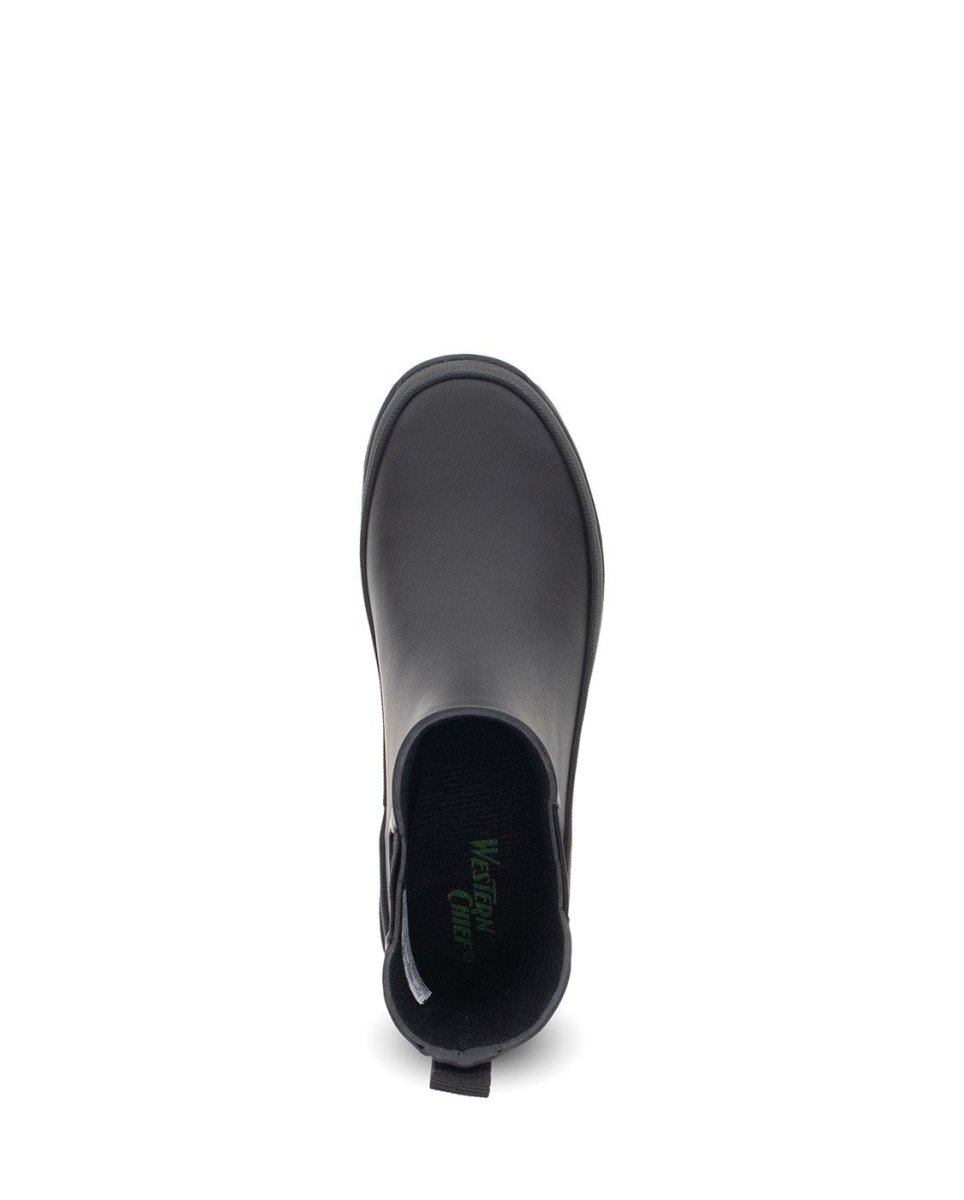 WeStern Chief Classic Matte Chelsea Women’s Black 21407592p Rain Boots by Western Chief Women's – Don't Panic Shoes