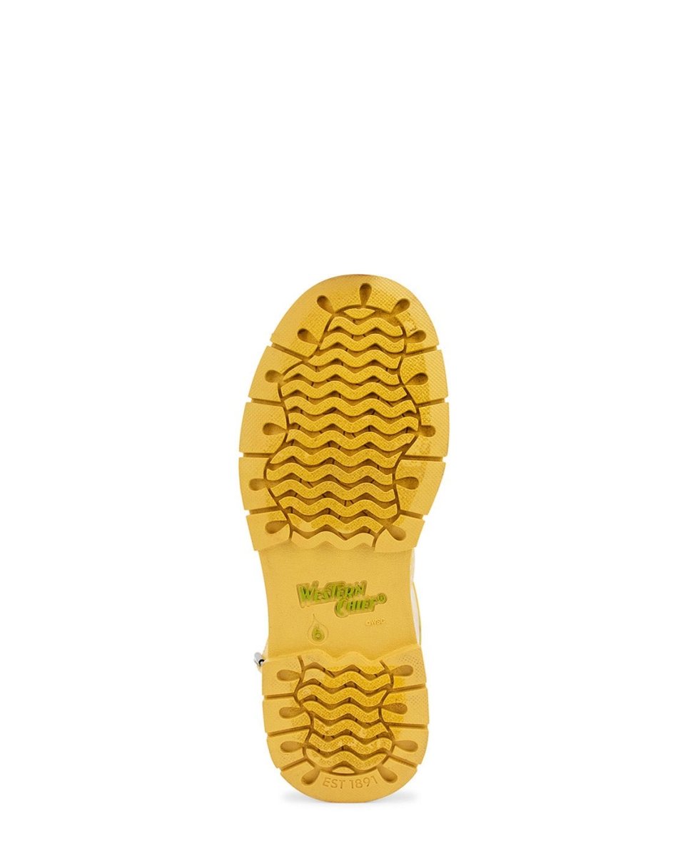 WeStern Chief Daisy Delight Women’s Yellow Rubber Mid Boot Rain Boots by Western Chief Women's – Don't Panic Shoes