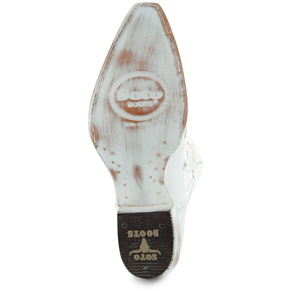 White Rhinestone Cowgirl Boots (Wedding Cowgirl Boots) Cowgirl Boots by Soto Boots – Don't Panic Shoes