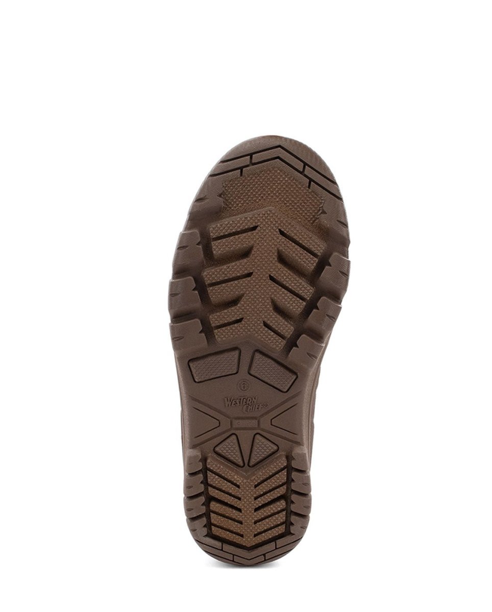 Women's Bandana Neoprene Faux Fur Wide Calf Tall Cold Weather Boot - Brown Snow Boots by Western Chief Women's – Don't Panic Shoes