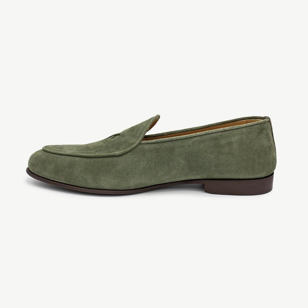 Women's Birch Suede Milano Loafer Women's Footwear by Del Toro Shoes – Don't Panic Shoes