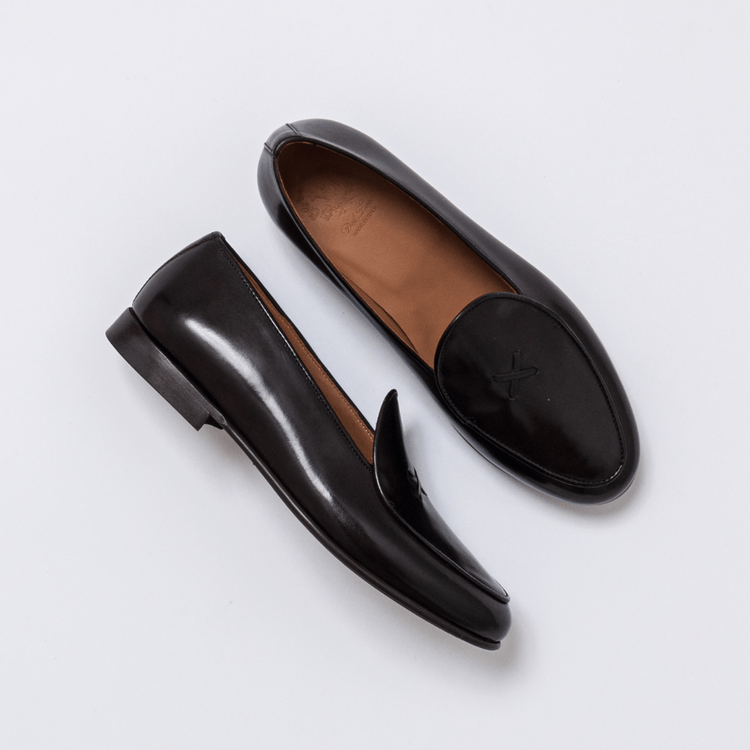 Women's Black Leather Milano Loafer Women's Footwear by Del Toro Shoes – Don't Panic Shoes