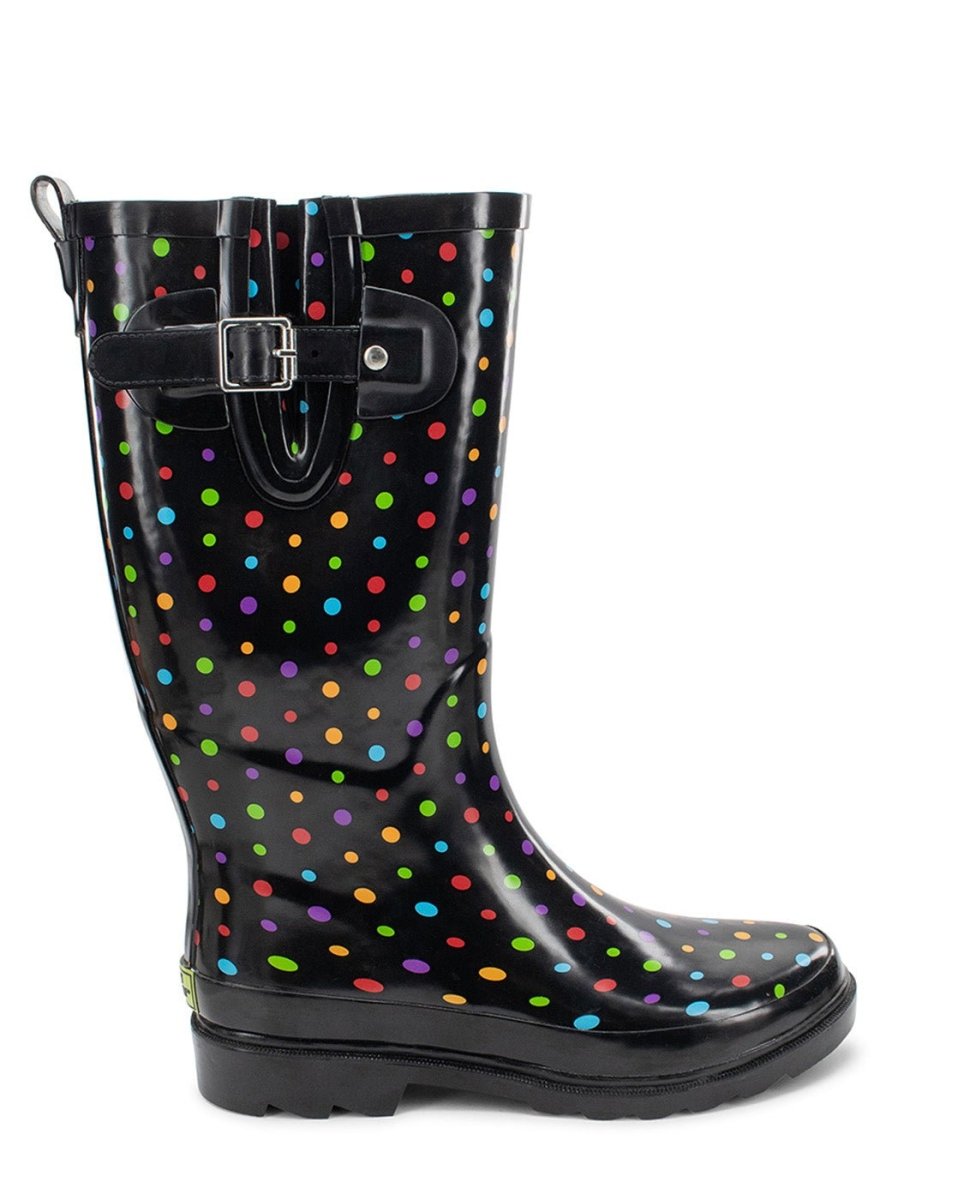 Women's Ditsy Dot Tall Rain Boot - Multi Rain Boots by Western Chief Women's – Don't Panic Shoes
