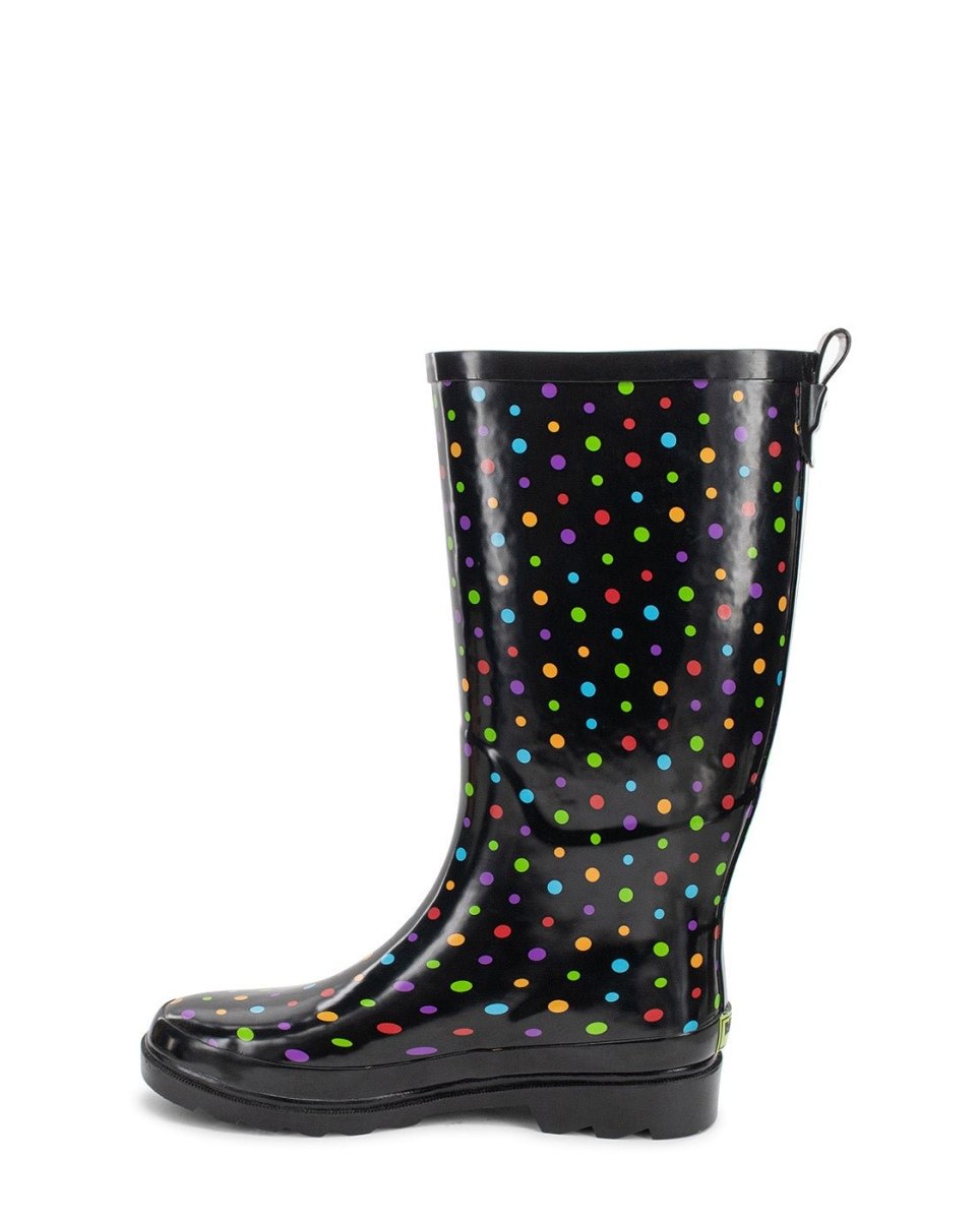 Women's Ditsy Dot Tall Rain Boot - Multi Rain Boots by Western Chief Women's – Don't Panic Shoes