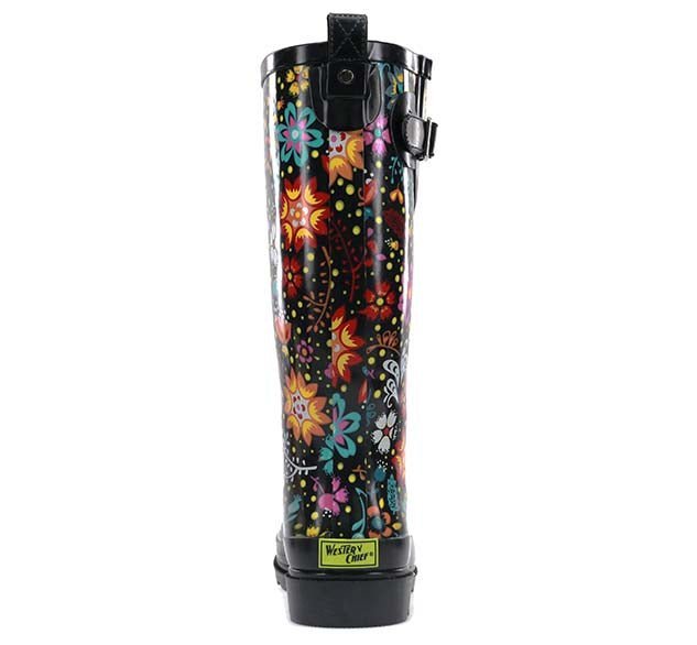 Women's Garden Play Tall Rain Boot - Black Rain Boots by Western Chief Women's – Don't Panic Shoes