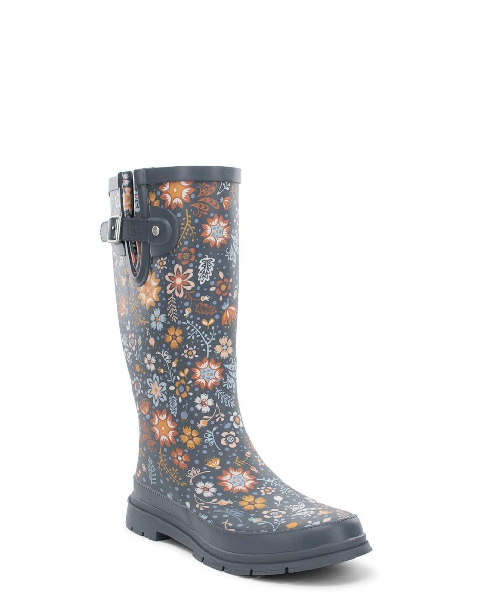 Women's Garden Play Tall Rain Boot - Gray Rain Boots by Western Chief Women's – Don't Panic Shoes