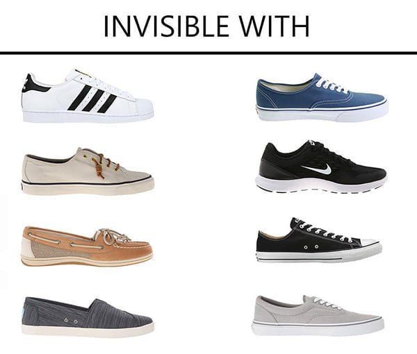 Women's No Show Socks No Show Socks by Invisasox – Don't Panic Shoes