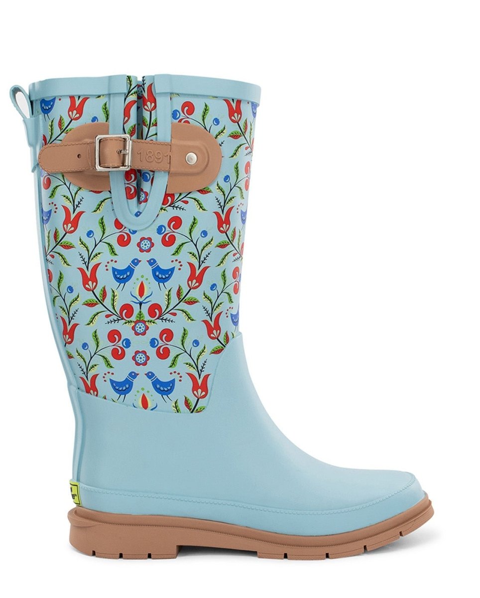 Women's Nordic Tall Rain Boot - Blue Rain Boots by Western Chief Women's – Don't Panic Shoes