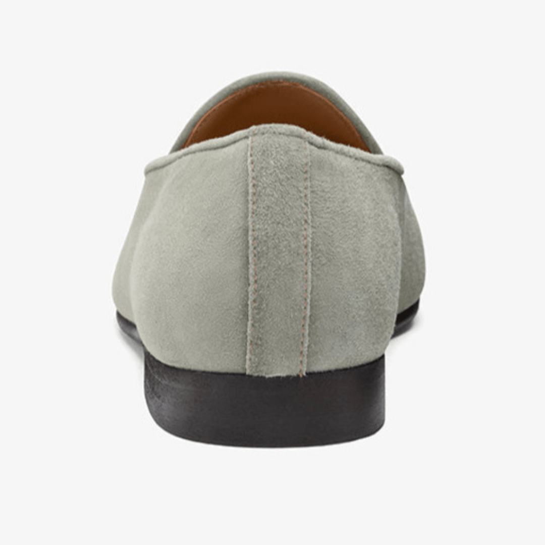 Women's Olive Grey Suede Milano Loafer Women's Footwear by Del Toro Shoes – Don't Panic Shoes