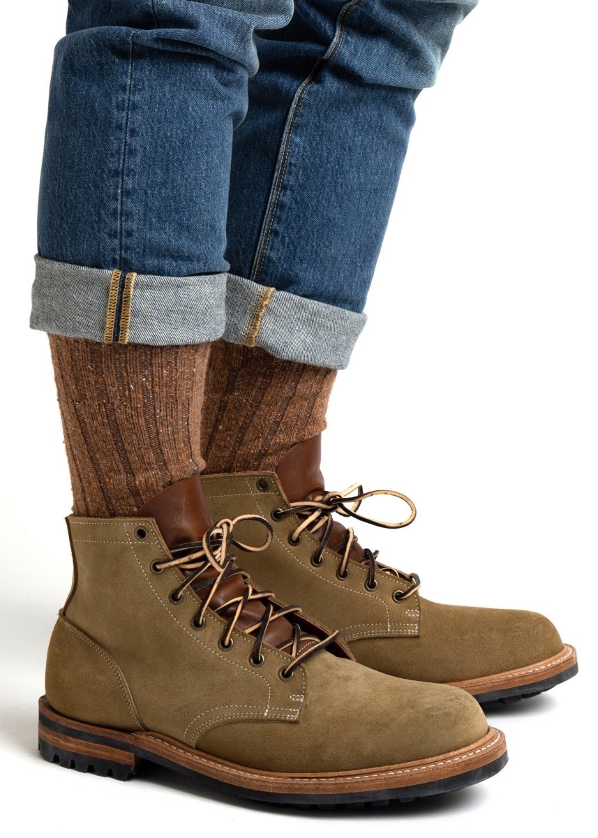 Wool Silk Boot Sock Socks by American Trench – Don't Panic Shoes