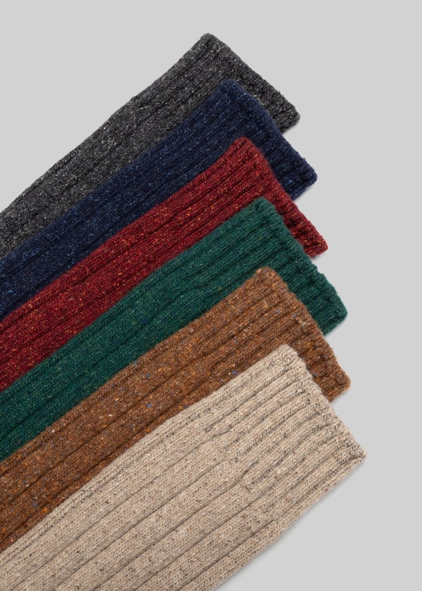 Wool Silk Boot Sock Socks by American Trench – Don't Panic Shoes