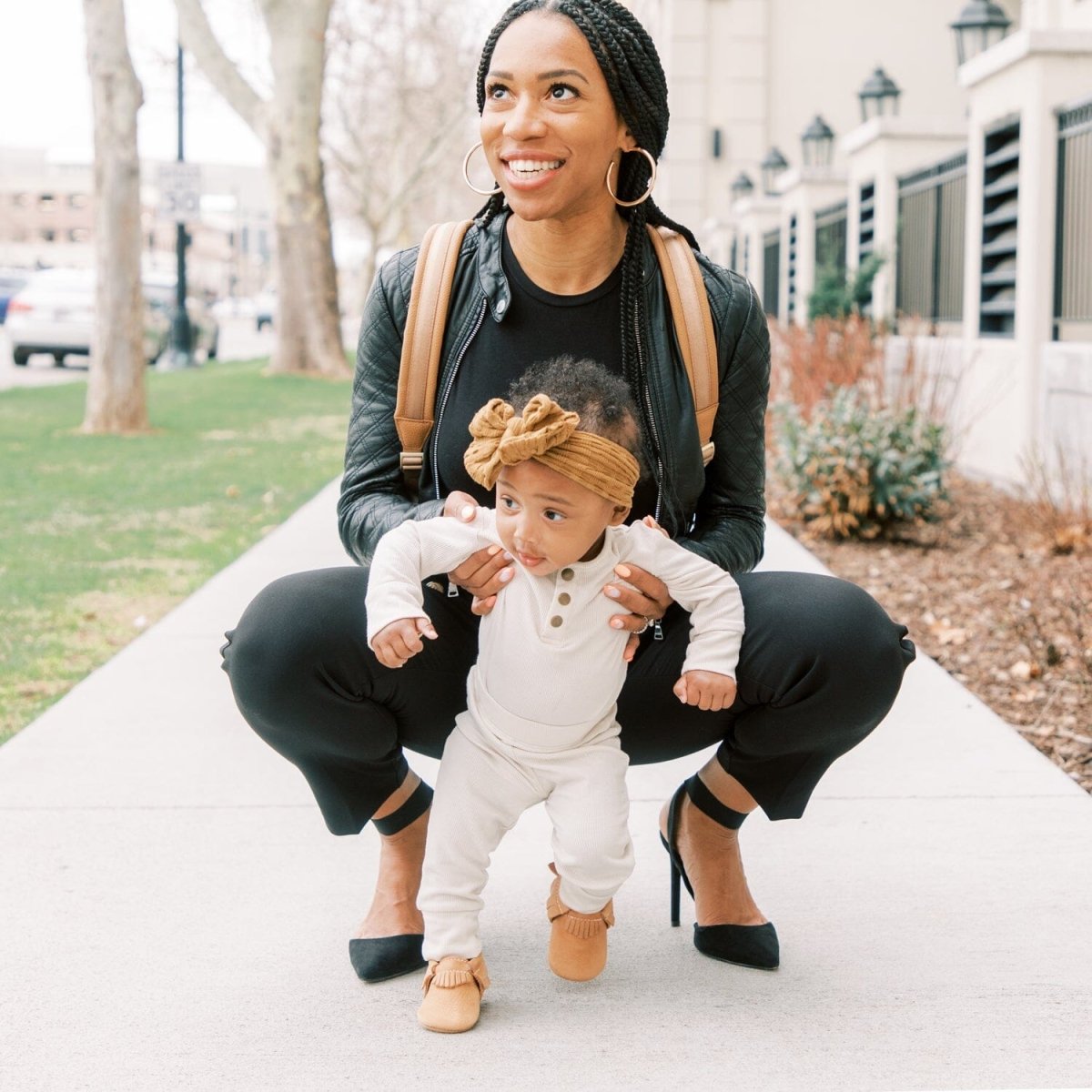 Zion Moccasin Baby Shoe Moccasin by Freshly Picked – Don't Panic Shoes