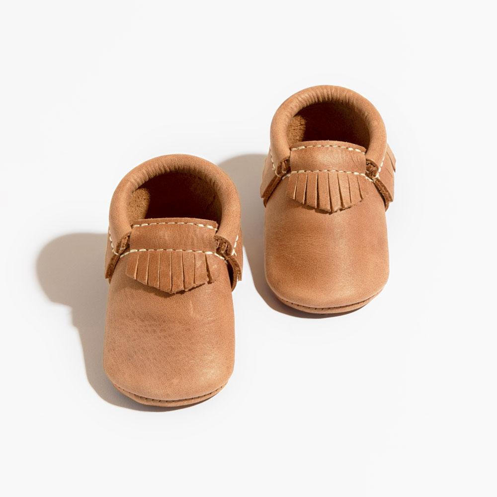 Zion Moccasin Baby Shoe Moccasin by Freshly Picked – Don't Panic Shoes