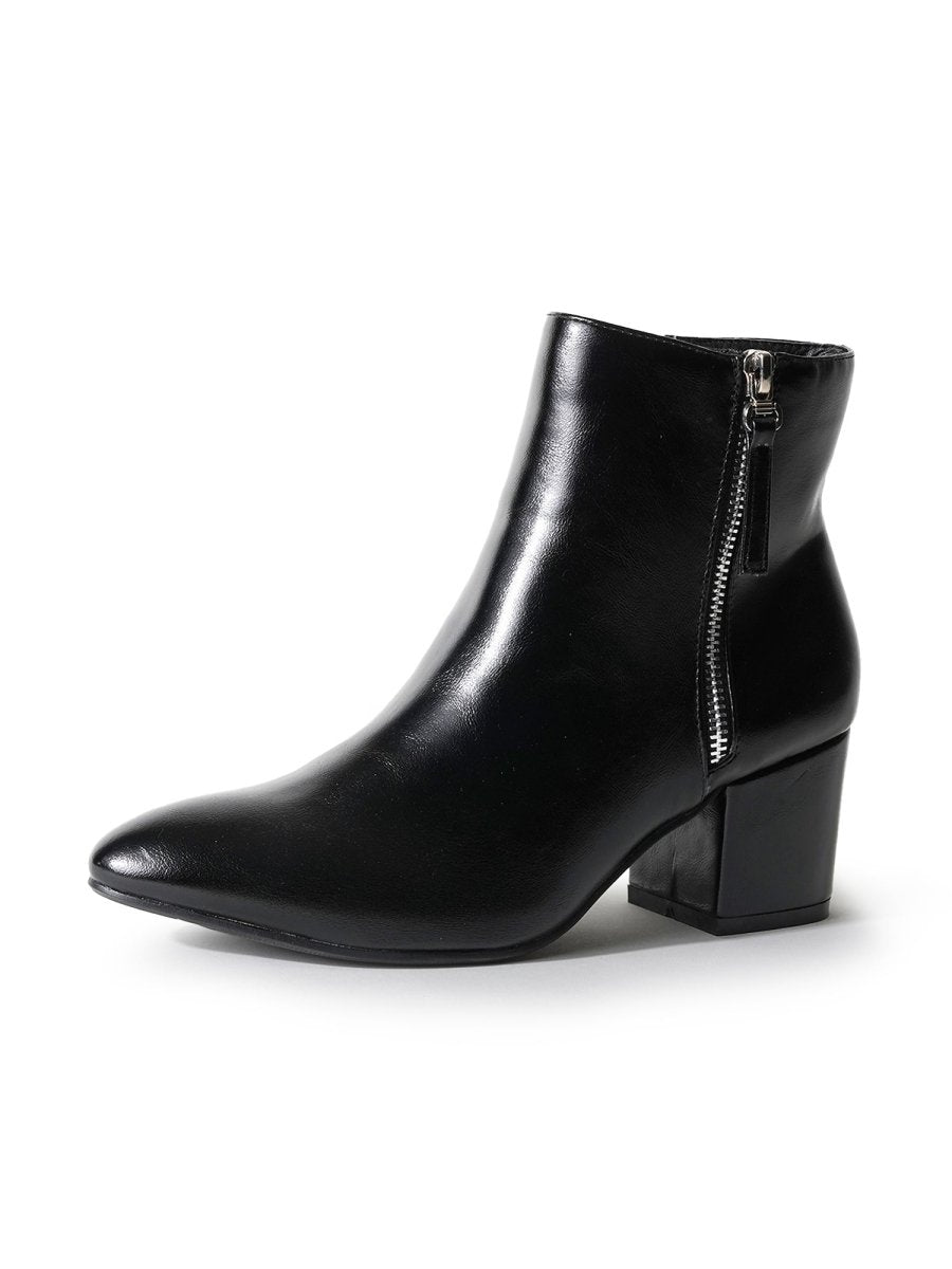 Zuma | Black Booties by J.Adams – Don't Panic Shoes