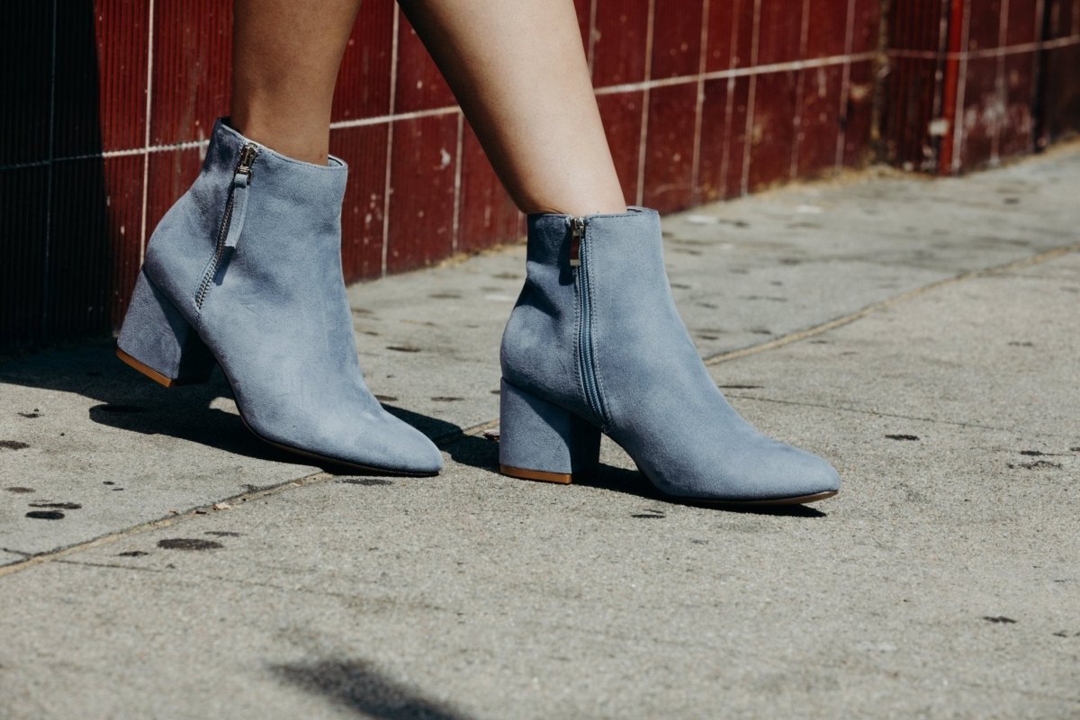 Zuma | Blue Steel Booties by J.Adams – Don't Panic Shoes