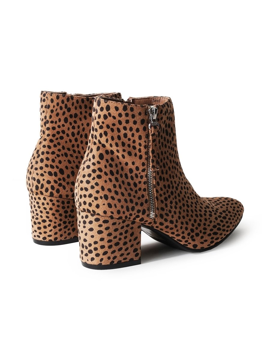 Zuma | Cheetah Booties by J.Adams – Don't Panic Shoes