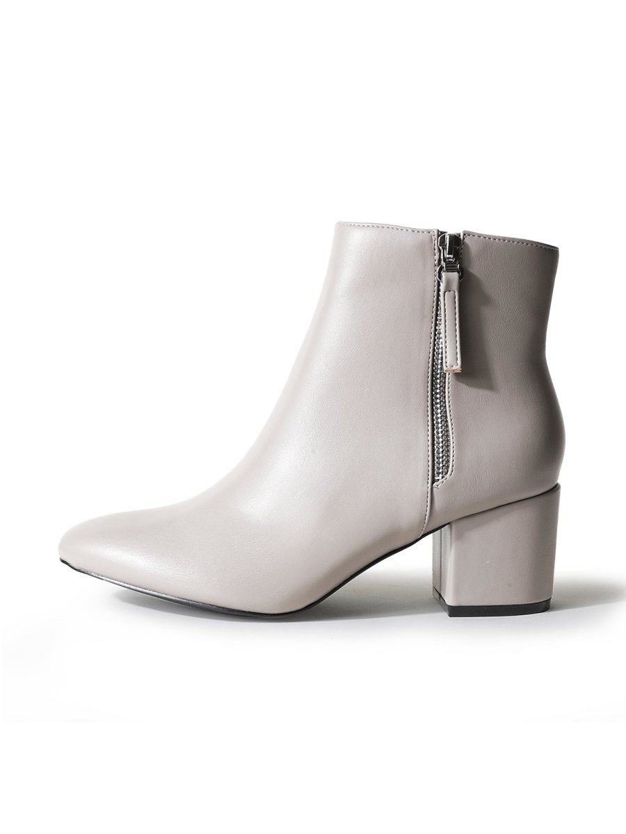 Zuma | Grey Booties by J.Adams – Don't Panic Shoes