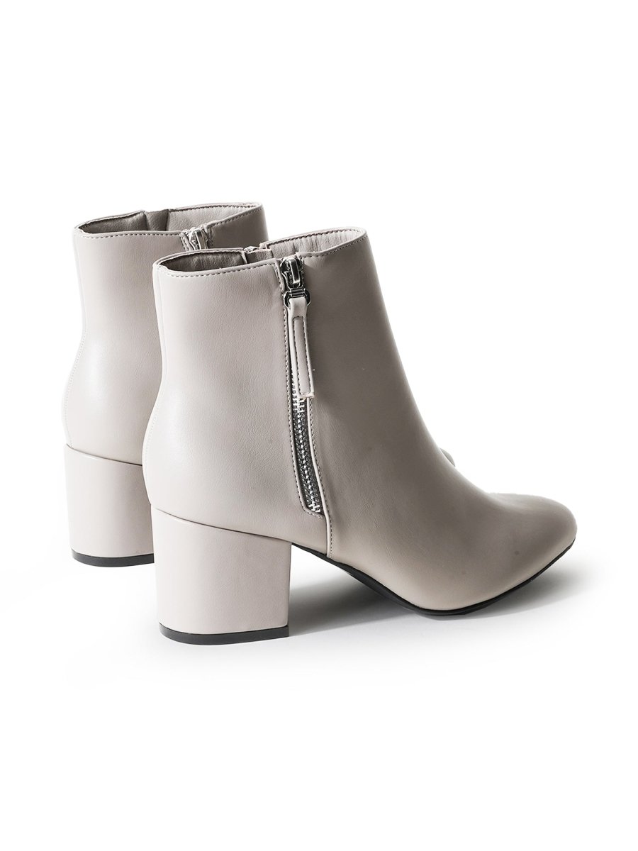 Zuma | Grey Booties by J.Adams – Don't Panic Shoes
