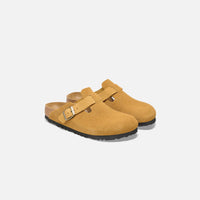Thumbnail for Comfortable and stylish Birkenstock Boston clogs in Corduroy Cork Brown