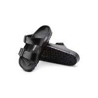 Thumbnail for  Arizona Eva Sandals Black featuring a contoured footbed for arch support 