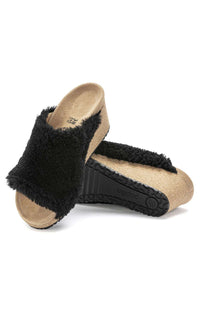 Thumbnail for (1023682) Namica Teddy Mules - Black