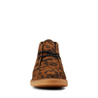 Thumbnail for  Side view of Clarks Womens Desert Boot 2 in black suede