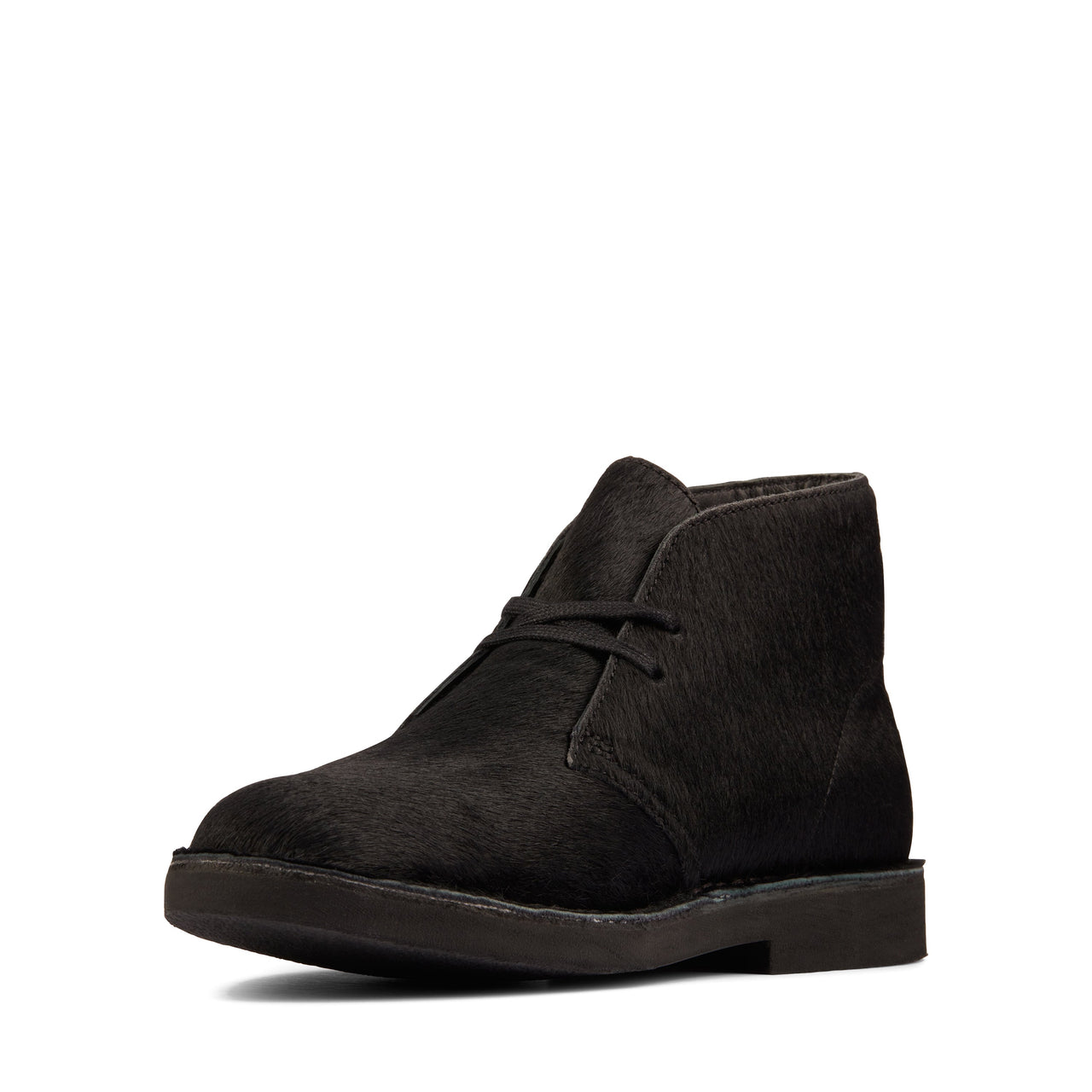 Versatile and timeless Clarks Womens Desert Boot 2 in Black for casual or dressy outfits