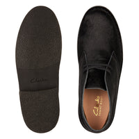 Thumbnail for Classic Clarks Womens Desert Boot 2 in Black perfect for any season and occasion