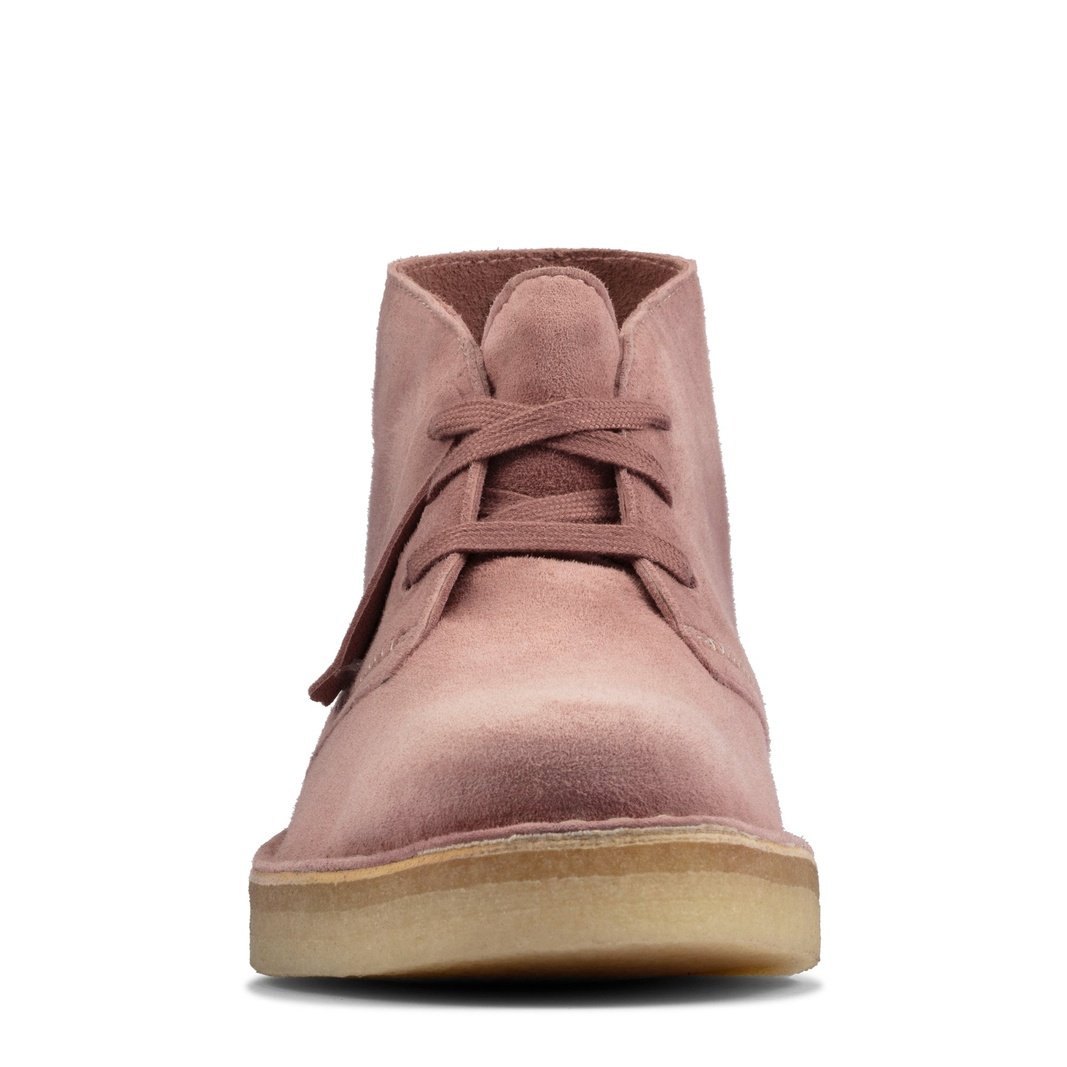 Classic desert boots in a beautiful dusty pink color