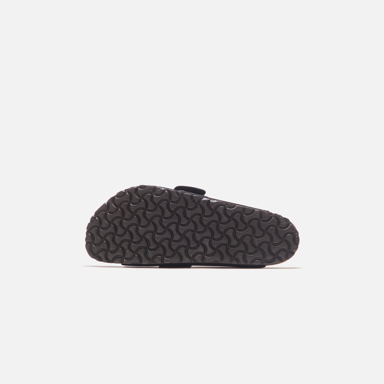 Black suede Birkenstock Kyoto sandals with adjustable straps and contoured footbed