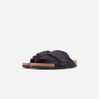 Thumbnail for Stylish and comfortable Birkenstock Kyoto Suede Black sandal for women