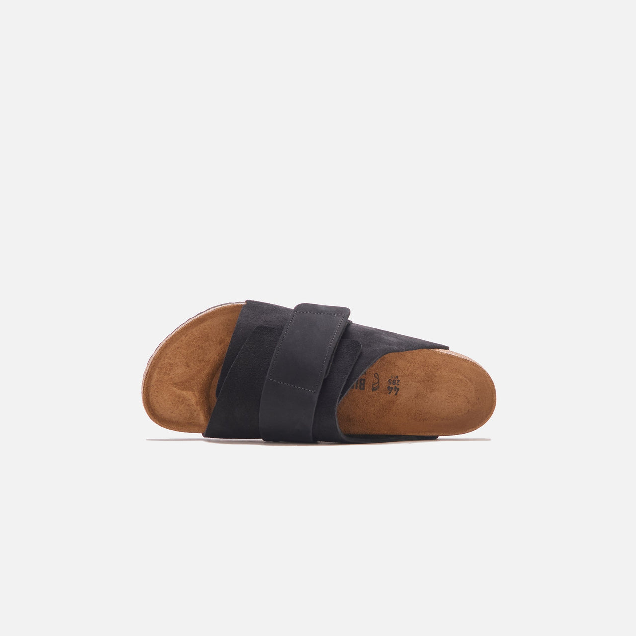 High-quality Birkenstock Kyoto Suede Black sandal with durable rubber sole