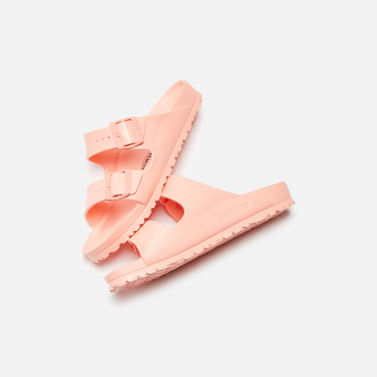 Birkenstock Women's Arizona Eva Coral Peach sandals, perfect for summer outings